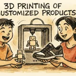 Impressão 3D de produtos personalizados