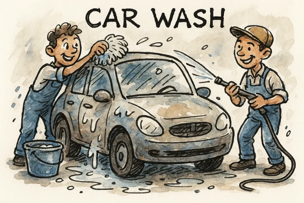 Lavagem de carros