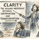 Clareza: o ingrediente que falta entre informação e transformação