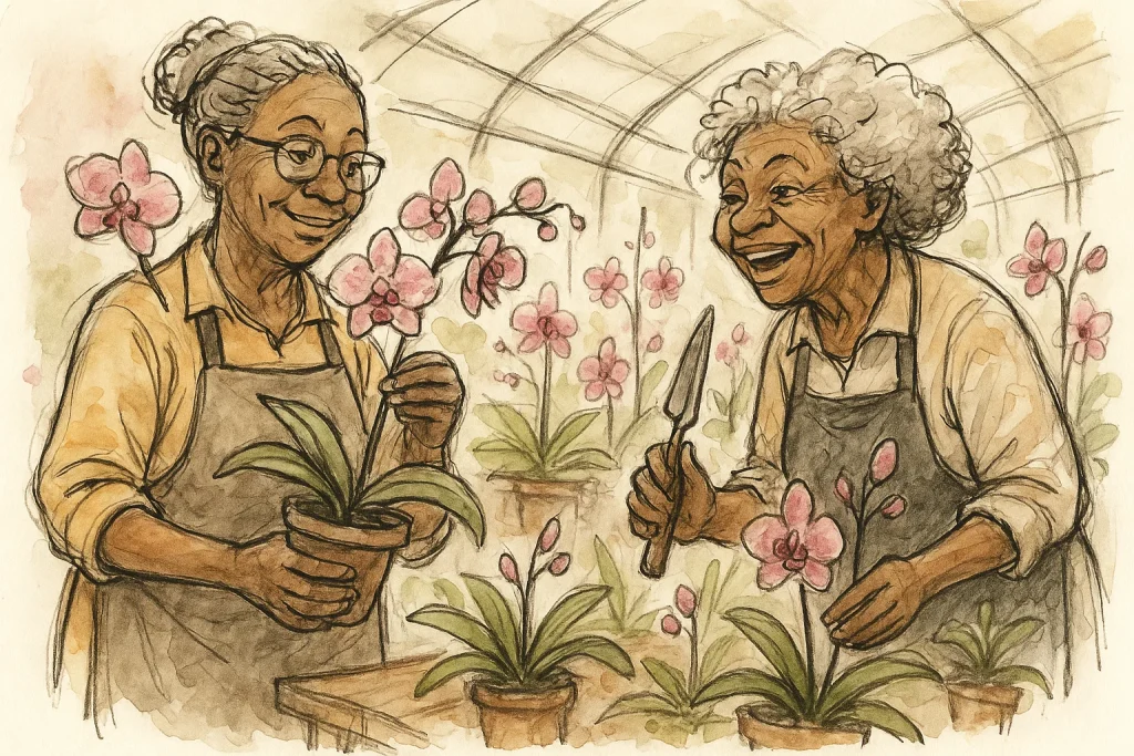 Cultivo de orquídeas