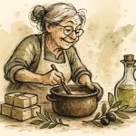 Produção de sabonetes com ingredientes naturais