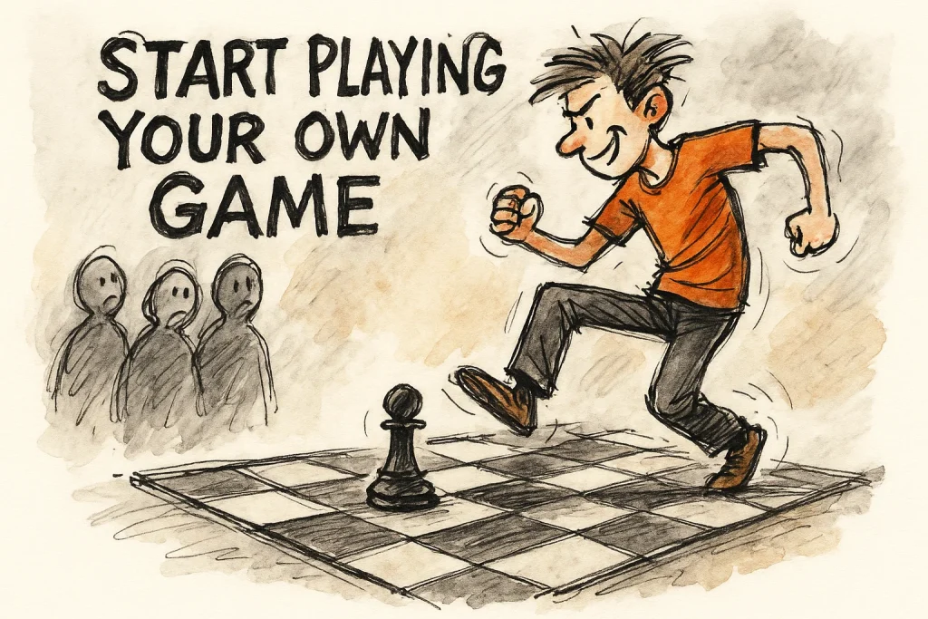 Comece a jogar o seu próprio jogo