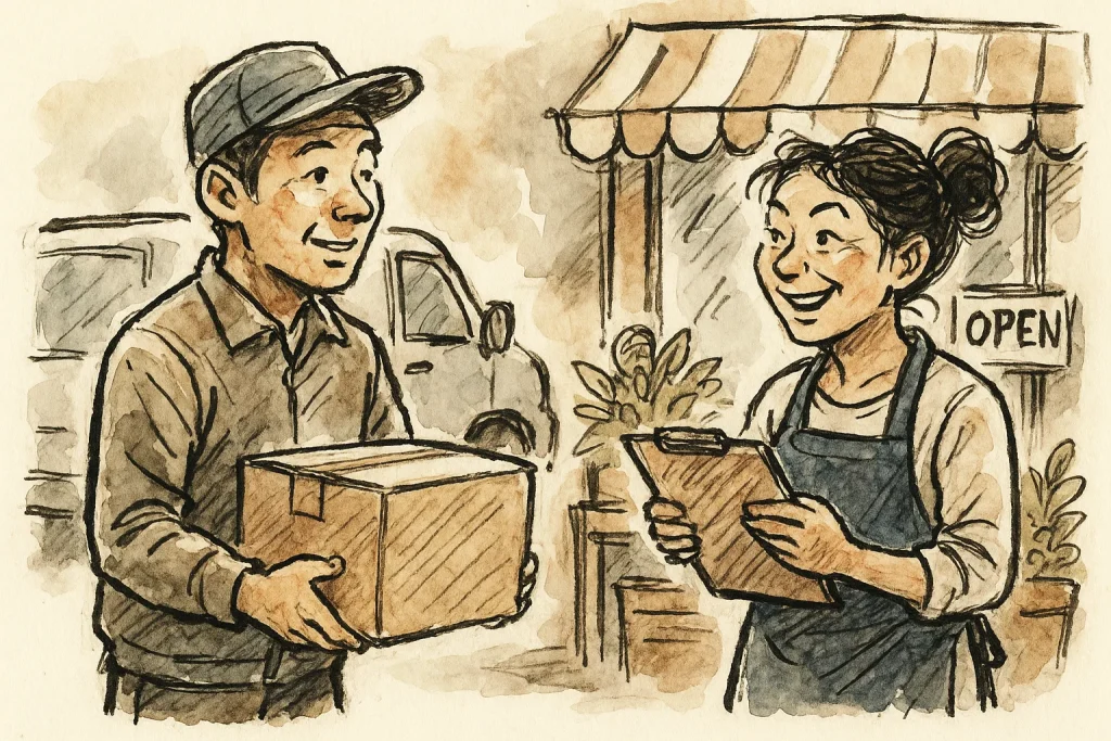 Serviços de transporte para pequenos negócios locais