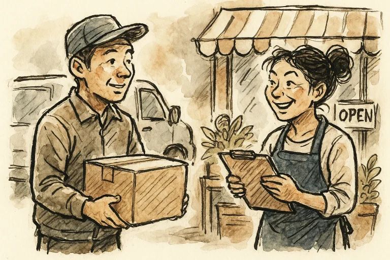 Serviços de transporte para pequenos negócios locais