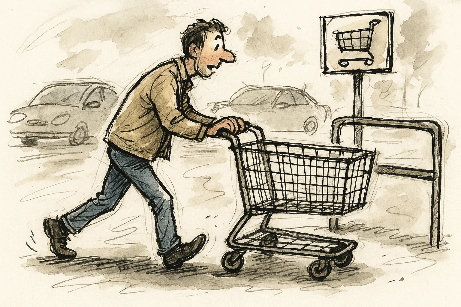 Seja o que você parece ser e a teoria do carrinho de compras